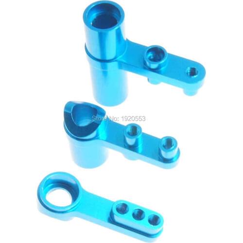 HSP 102057 02025 Metal Steering Set Parts For HSP 94102 Redcat 1/10 Racing Buggy Truck Truggy RC Car