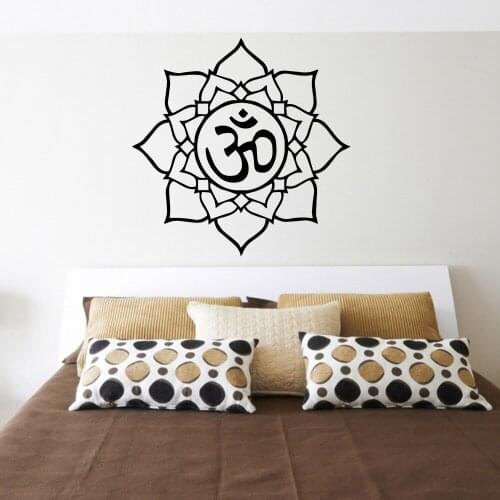 Pretty yoga Wall Decals Pvc Mural Art Diy Poster For yoga gym Decoration Pvc Wall Decals