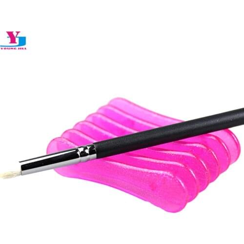 New 5pcs Nail Art Brush Holder Set Pen Displayer Stand For Makeup Tools Acrylic UV Gel Professional Pincel Maquiagem Rest Holder