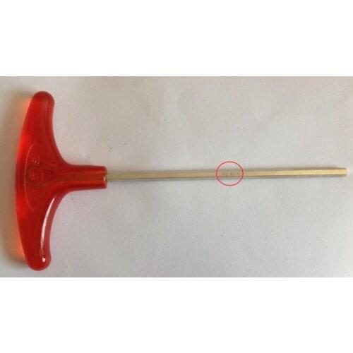 Embroidery machine spare parts - genuine EIGHT brand Hexagon key wrench T type 6mm, repair tool, socket head cap screw driver
