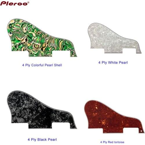 Pleroo Custom Guitar Parts - For Left handed ES 335 Jazz Archtop Guitar Pickguard Scratch Plate 5 colors