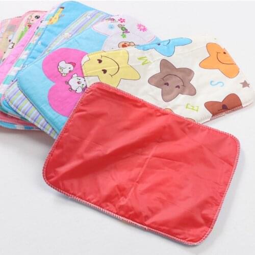 1pcs 25*35 Baby Diapers Mattress Reusable Diapers for Newborns Waterproof Sheet Changing Mat