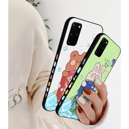 Luxury Side Pattern Case For Samsung Galaxy S11 Plus S11E Cool Coke Drink Back Cover For Samsung S20 Lite S20Fe S21 Ultra