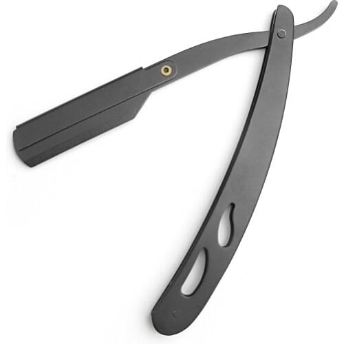 Manual Straight Barber Edge Razor Beard Face Hair Remover Folding Shaving Knife With Stainless Steel Hairdressing Devices