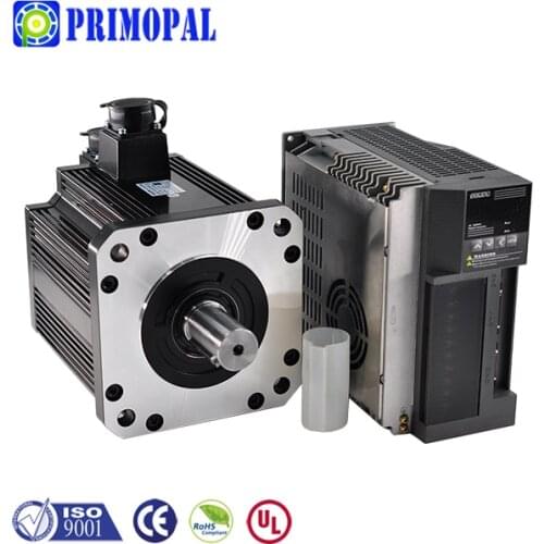 220VAC 1000rpm 2.9KW 12A 3m cable mini wholesale mige digital drive servo motor ac set