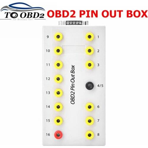 High Quality Professional Obd2 Pin Out Box Breakout Box Tester Diagnostic obd2 Pin Connector Covere All Test Points
