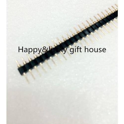 YYT 40p,1*40Pin 2.54mm Round male Pin Header,Gold-plated, circular needle