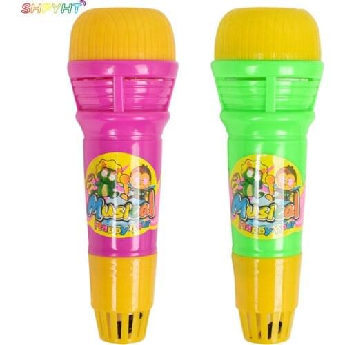 1 PCS Without Battery Child Microphone Changer Toy Educational Toy Microphone baby gifts