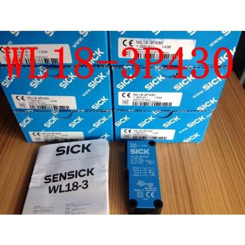 100% new original SICK photoelectric switch WT18-3P430 WL18-3P430