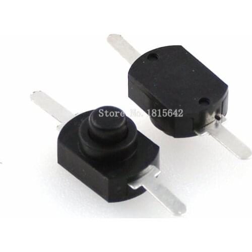 20PCS/LOT DC 30V 1A Black On Off Mini Push Button Switch for Electric Torch
