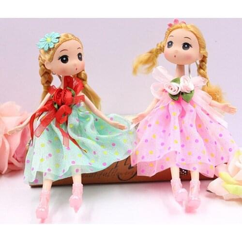 25cm Doll Bag Bouquet Decoration Keychain Pendant Girl Toy Baby Kid Activity Birthday Gift Wholesale Toys For Children S21