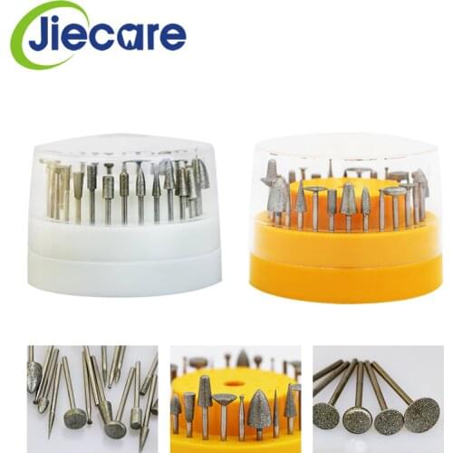 30 PCS per set(with box) New Colorful Dental Rotary Tungsten Steel Polishing Burs Dentist Equipment For Dental Lab Free Shipping