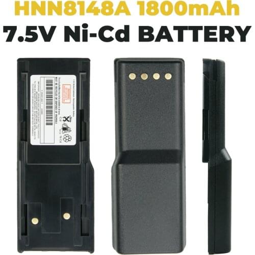 HNN8148 Battery for Motorola Radius P110 A110 P-110 Two Way Radio HNN8148A Ni-CD 1800mAh