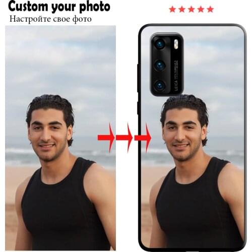 Custom Phone Case For Huawei P20 30 40 Pro Lite Mate 20 30 40 P Smart Case Customized For Honor 10 20 30 Y6 Y7 Y9 Cover Photo