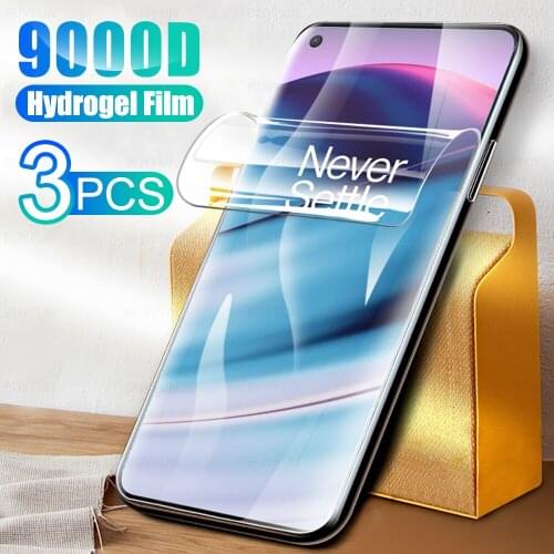 3pcs oneplusnordCE 5G hydrogel film for oneplus nord ce core edition 5G glass protection screen protector films cover 6.43