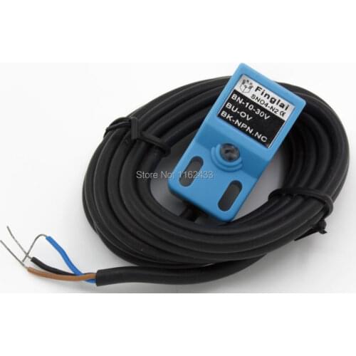 18x18x36 5mm sensing DC NPN NC SN04-N2 prism shape inductive proximity sensor switch