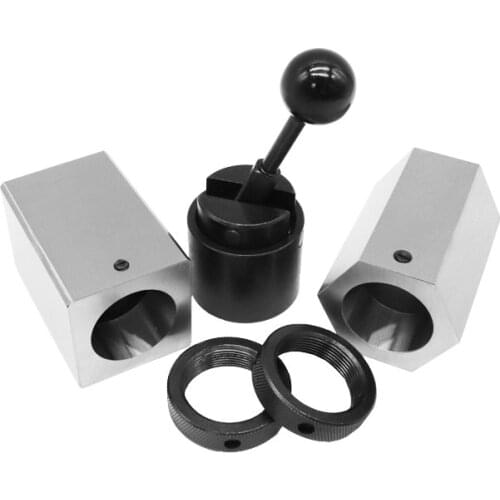 5C Collet Block Set Hex Square Rings & Collet Closer Holder For Milling Machines Lathes