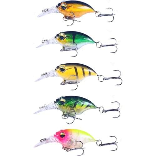 Creative MIni Fishing Lures Slow Sinking Bionic Swimming Lures Reusable Fishing Accessories for Outdoor Lake Sea MC889