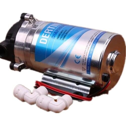 400gpd diaphragm pump 36VDC RO Booster high pressure pump vacuum water filter parts for reverse osmosis system Pressure increase
