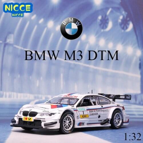 Nicce 1:32 BMW M3 DTM Racing Alloy Car Model Diecasts Toy Metal Vehicles Car Simulation Model Sound and Light Toys