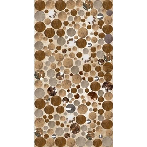 2021 New High Quality Colorful Hardwood And Round Feather Pattern Digital Printed Carpet Living Room Kitchen Non-Slip Rugs Hot