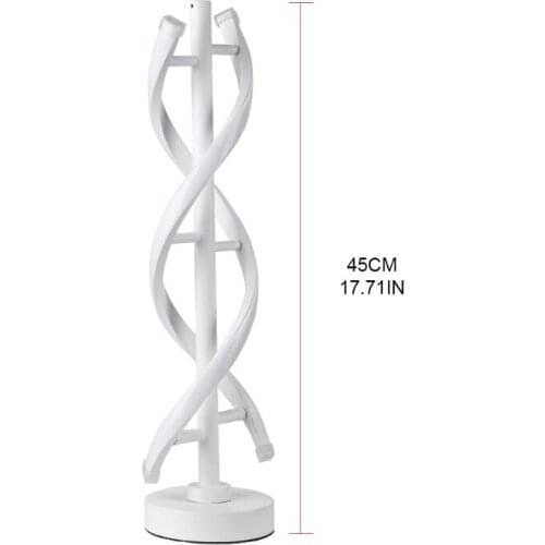 Simple and Modern Bedroom Study and Hotel Table Lights Office Decoration Table Lamps LED Creative Table Lamp White Color