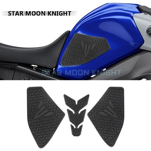 Motorcycle Tankpad anti-slip tank Pad sticker protection stickers SIDE TANK PADS Traction Pad For Yamaha MT-09 MT 09 MT09 2021
