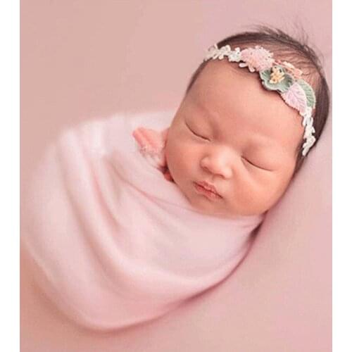 Newborn Stretch Wraps for Photography Props Tiny Baby Photo Shoot Props bebe foto Baby Picture Shoot fotografia Wrap Accessories