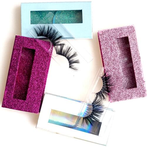 Luxury 5D Mink Thick Natural And soft False Eyelashes Great Value Hot Sale New Style For Beauty Makeup Multi-Color Exquisite Box