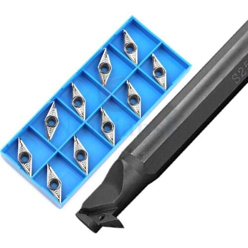 S20R/S25S-SVZBR16 Special for CNC lathe turning tool bar Inner hole screw type turning tool bar+VBGT carbide insert for aluminum