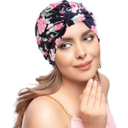 Hats Fashion Trend Multifunction Europe/The United States Popular Elastic Printing Head Cap Waist Cover Nightcap Month Cap 70