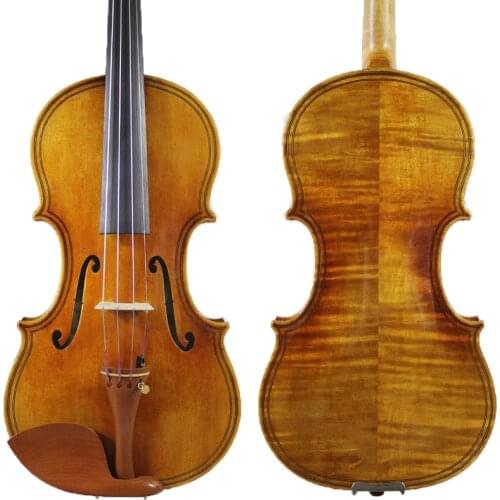 Maggini Style Violin violino Copy!Good Projection,Open Tone !+ Free Case, Bow,Shipping