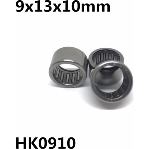 10pcs HK0910 9x13x10 mm 57941/9 Bearing Shell Type Needle Roller Bearings High Quality HK091310