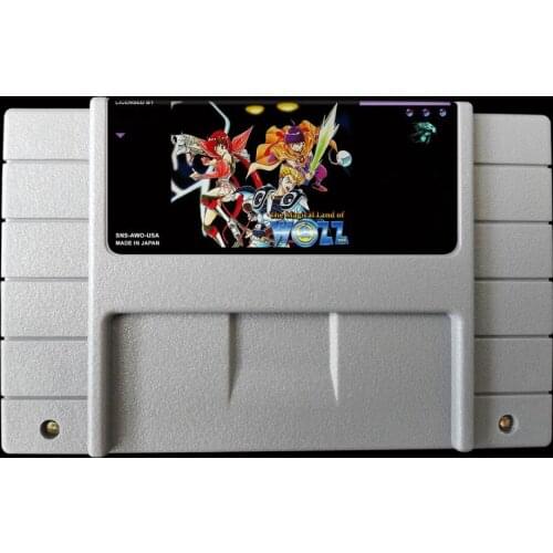 16Bit Games ** The Magical Land of Wozz ( USA Version!! English Language!! )