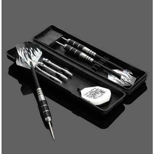 2020 Most Popular 22g Professtional Steel Tipped Darts Stainless Iron Anti-fall with Box Flights Tail Wings High Quality
