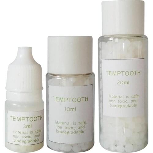 3/10/20ml Temporary Tooth Repair Adhesive Fix Broken Teeth Dental Restoration Teeth Filling Material Dental Repair Tools Care