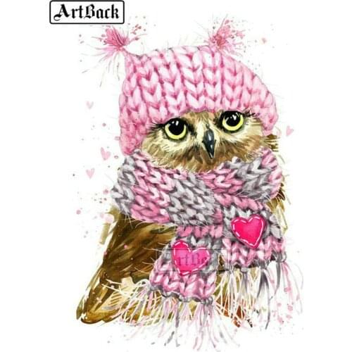 5D diamond painting owl cartoon full square drill3d diamond embroidery resin rhinestone mosaic home decoration ARD8