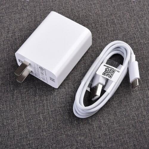 Xiaomi 27W Fast Charger Original QC 4.0 Turbo Charge Adapter 100CM USB 3.1 Cable For MI 10 9 8 Pro Redmi Note 9 9S Pro 8 8A 8T 7