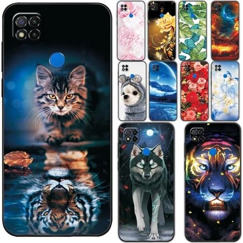 Case For Redmi 9C Cover on Redmi 9C NFC 6.53" Protective Case For Xiaomi Redmi 9C Soft TPU Phone Fundas For Xiaomi Redmi 9C NFC
