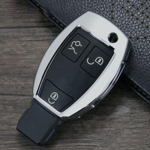 For Mercedes Benz W204 W205 W203 W212 W213 cla W176 CLS GL R SLK GLA GLK AMG A B C S class Car Key Case Shell Protection Cover