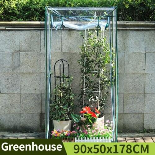 PE Garden Greenhouse Insulation Shed Tomato Strawberry Canopy Frame Outdoor Waterproof Plant Cover For Garden Buildings