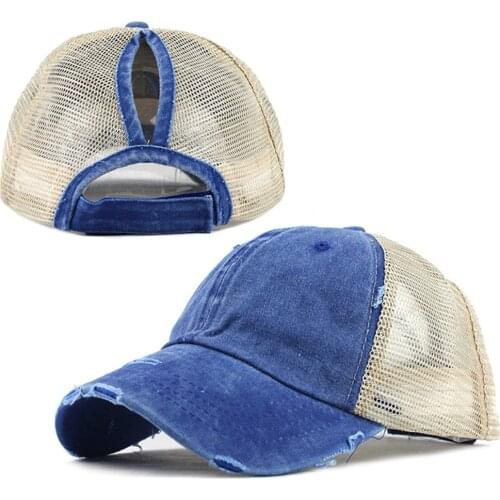 Summer Women Mens Cap Adjustable Mesh Baseball Caps For Adult Vintage Patchwork Splicing Hats Caps Gorras Hombre