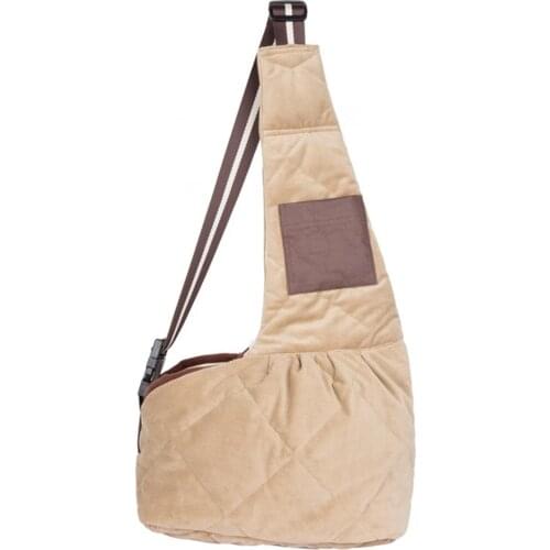 New Arrival Cotton Blended Pet Sling Dog Cat Carrier Bag Free Shipping by CPAM Bag for dog