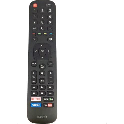 New Original EN2A27HT Remote Control With NETFLIX Amazon VUDU YouTube APPs For Hisense TV 43H6D 49H6E 43H7D 43H8C 30H5D 43H620D