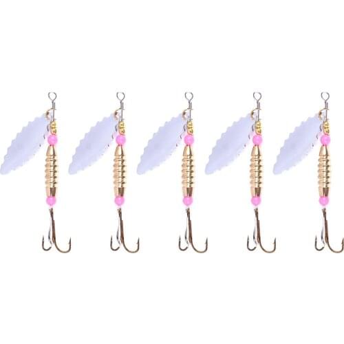 New Metal Fishing Lure 11.5g 81mm spoon lure hard spinner bait 4# Hook Isca Artificial Fishing Tackle