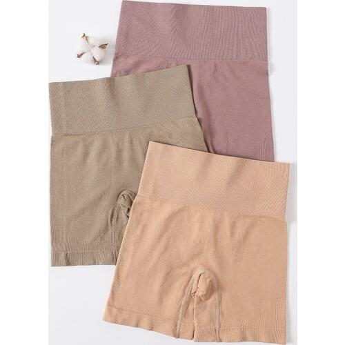 Summer Women Shorts Seamless Safety Short Pants Ladies Comfort Shorts Slim High Elasticity Female Tummy Control Thin Underwear