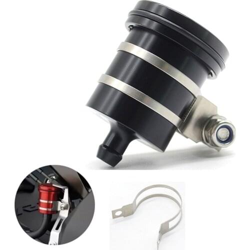 Universal Motorcycle Brake Fluid Reservoir Motorbike Rear Clutch Tank Oil Fluid Cup for DUCATI HYPERMOTARD 939 821 SP 821