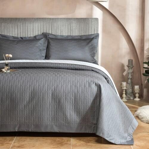 High-End 100 Egyptian Cotton quilt bedspread Bed Cover Three-Piece Cotton Quilted quilts sets bedspreads king size