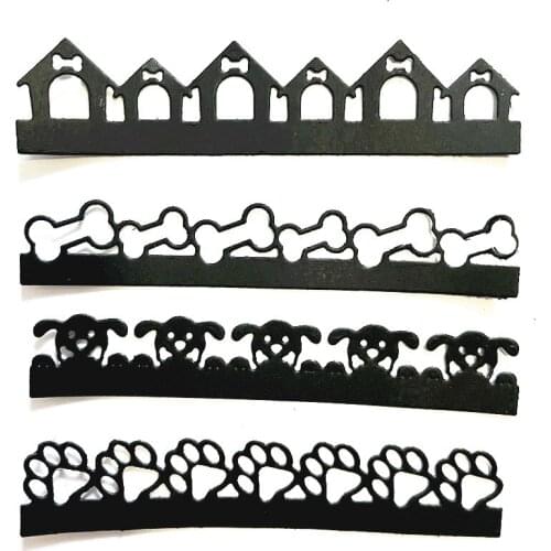 Animal dog kennel footprint bone Cutting Dies Scrapbook Cardmaking DIY Paper Craft Metal Stencil die cut metal stamp