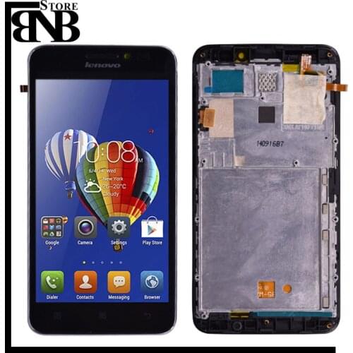 A606 LCD for Lenovo A606 LCD Display and Touch Screen Digitizer Assembly With Frame A606 LCD Display Replacement parts